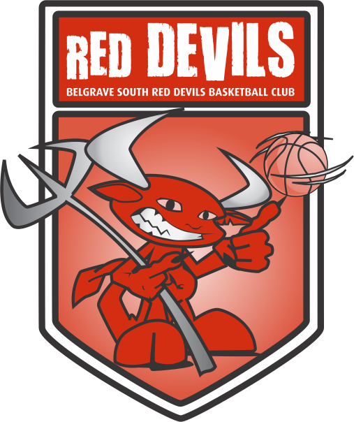 Belgrave South Red Devils Basketball Club Logo